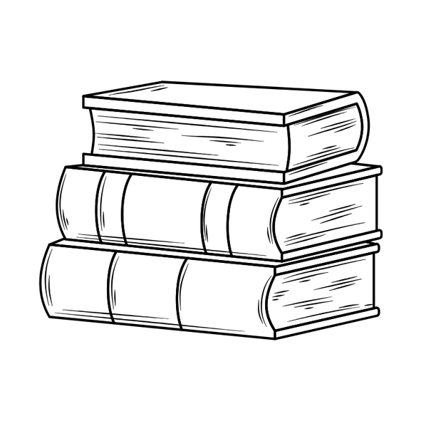 ערימת ספרים (אייקון)