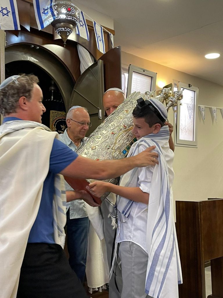 בר מצווה משפחת ישראלי